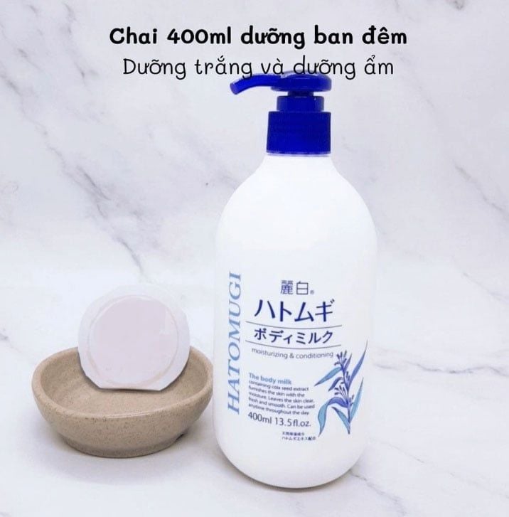 Sữa Dưỡng Thể Hatomugi Reihaku Body Milk 400ml