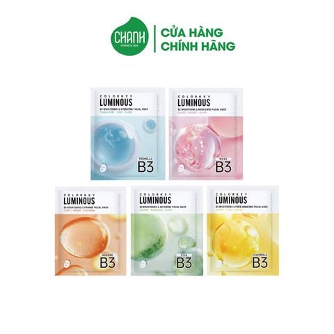 Mặt nạ Colorkey luminous B3 facial mask