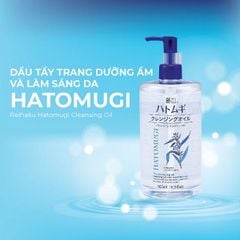 Dầu tẩy Trang Hatomugi 500ml