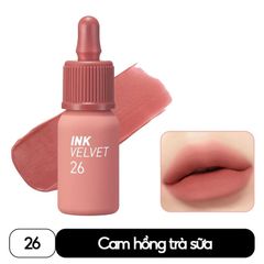 Son Kem Lì Peripera Mịn Môi, Lâu Trôi Ink Velvet 4g