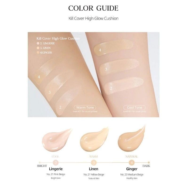 Phấn Nước Clio Kill Cover High Glow