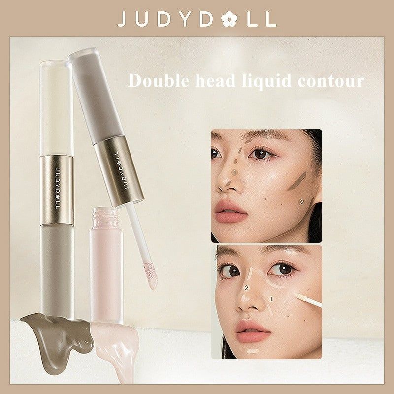 Tạo Khối Dạng Kem Judydoll Liquid Highlighter & Contour Duo
