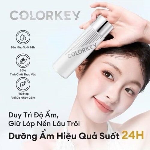 Xịt khoá Trang điểm Colorkey brightening dewy makeup setting spray 100ml