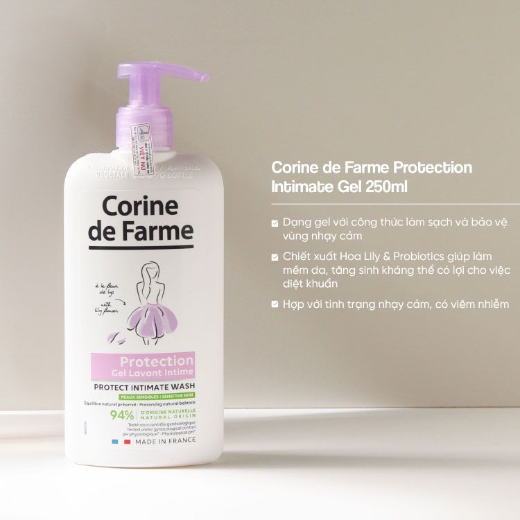 Gel VS Phụ Nữ Corine de Farme - 250ml