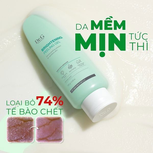 Tẩy Da Chết Dr.G Brightening Peeling Gel 120g
