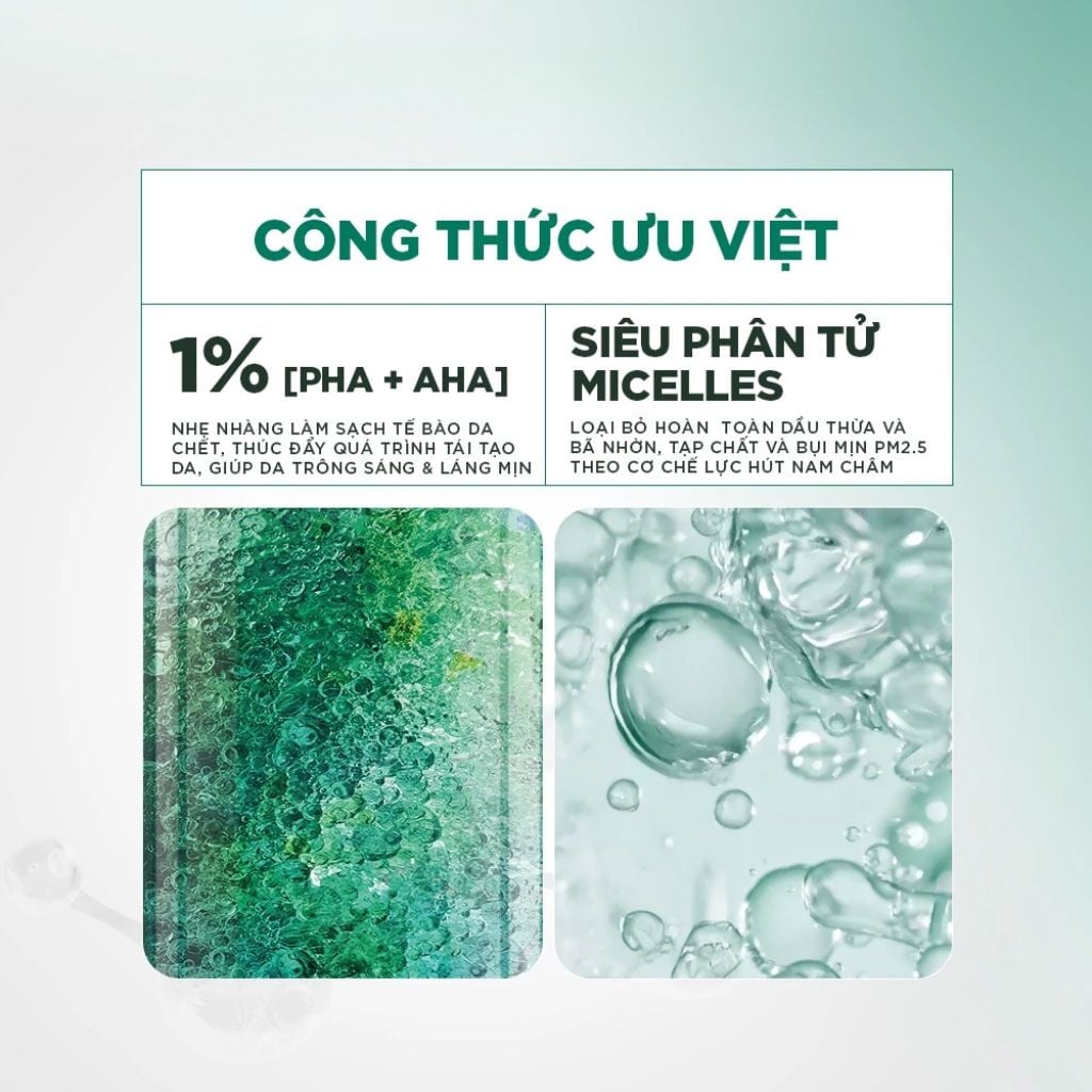 Nước Tẩy Trang Garnier Làm Sạch Tế Bào Da Chết 400ml