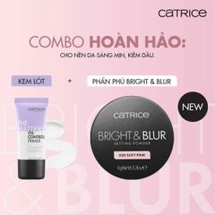 Phấn Phủ Catrice Bright & Blur Setting Powder