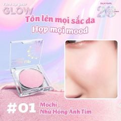 Phấn bắt sáng dạng kem Silkygirl Glow Up Highlighter - 01