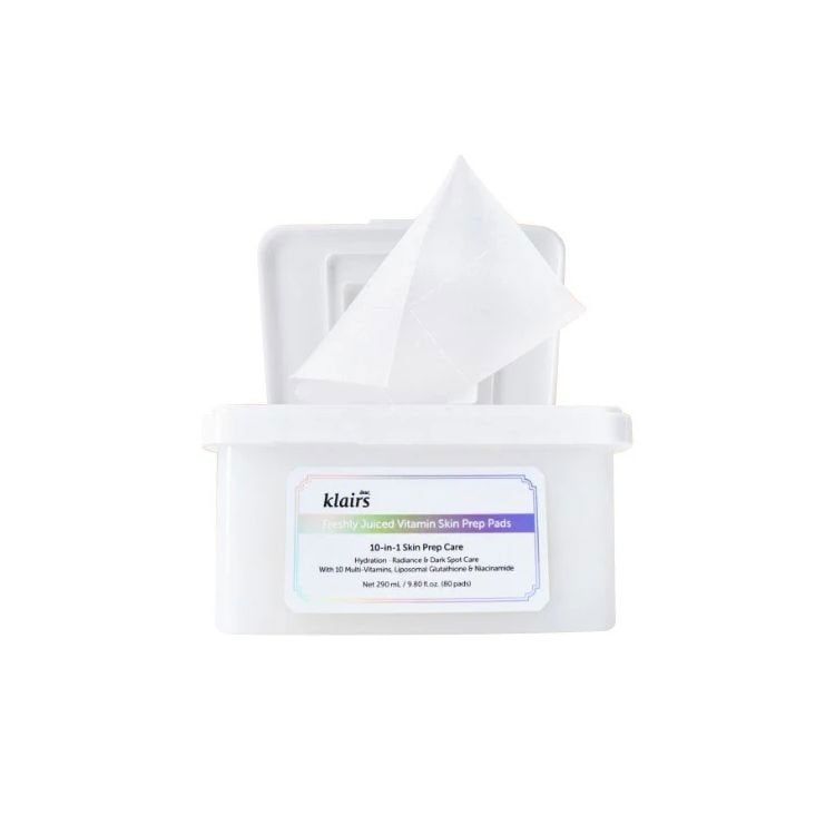 Mặt nạ dưỡng da Dear Klairs freshly juiced vitamin skin Prep pads