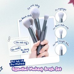 Bộ Cọ Trang Điểm Horus Essential Makeup Brush Set 5 Cây