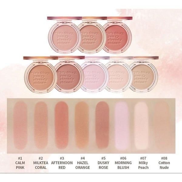 Phấn Má Hồng Peripera Pure Blushed Sunshine Cheek 4.2g