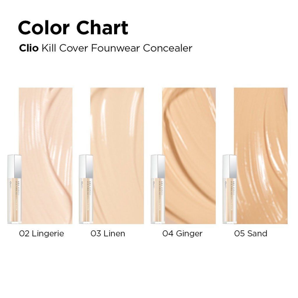 Che Khuyết Điểm Clio Kill Cover Founwear Concealer