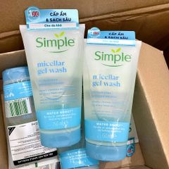 Sữa Rửa Mặt Simple Dưỡng Ẩm Micellar Gel Wash 150ml