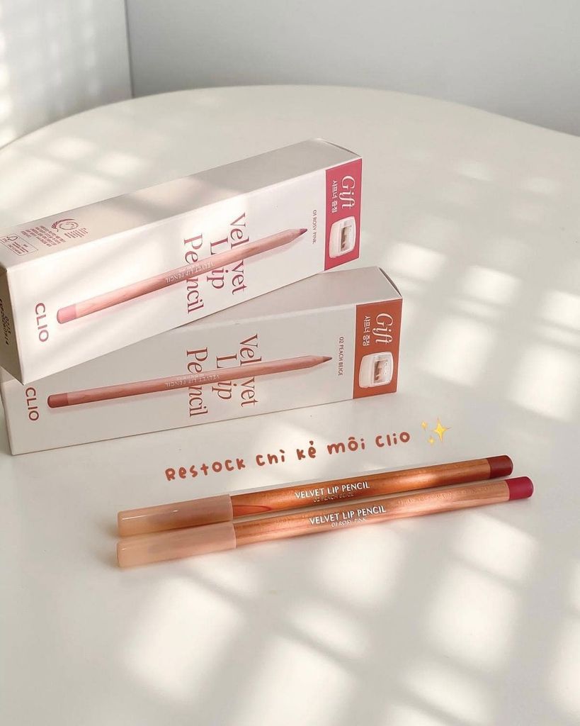 Chì kẻ Viền Môi Clio Velvet Lip Pencil