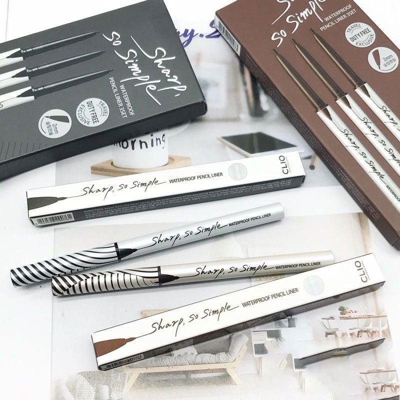 Chì Kẻ Mắt CLIO Sharp So Simple Waterproof Pencil Liner