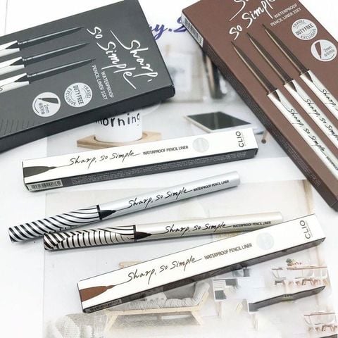 Chì Kẻ Mắt CLIO Sharp So Simple Waterproof Pencil Liner