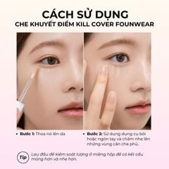 Che Khuyết Điểm Clio Kill Cover Founwear Concealer