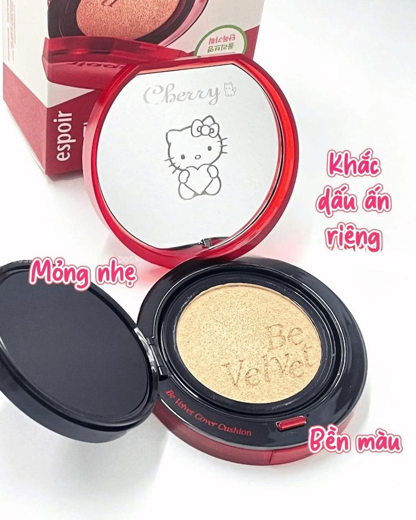 Phấn nước Espoir Be Velvet Cover Cushion SPF42 PA++ 13g