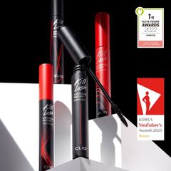 Mascara Clio Kill Lash Superproof Dài Và Cong Mi #01 Long Curling