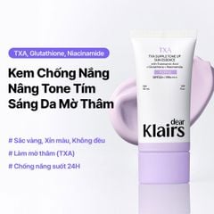 Kem Chống Nắng Dear Klairs TXA Supple Tone Up Sun Essence SPF50+ PA++++ 50ml