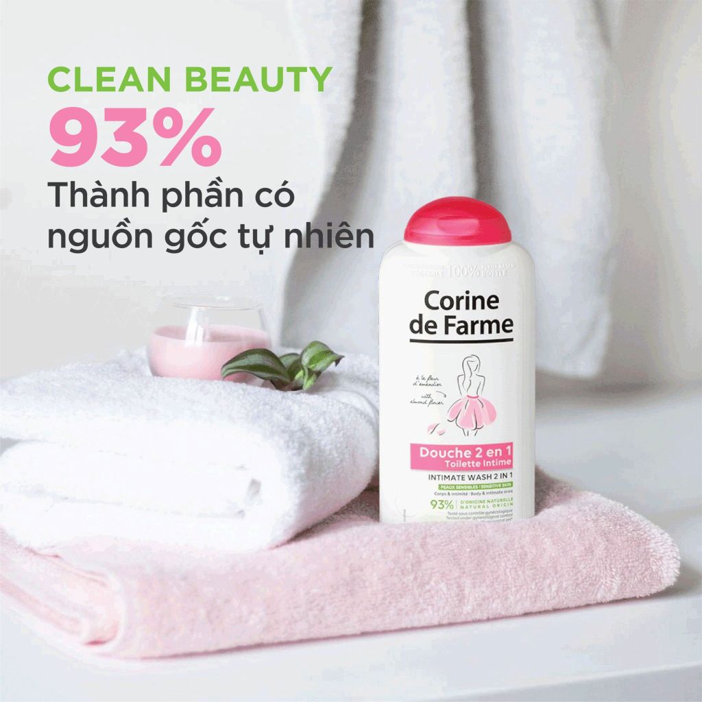 DDVS ​​Corine De Farme Intimate Wash 2 in 1 - 250ml
