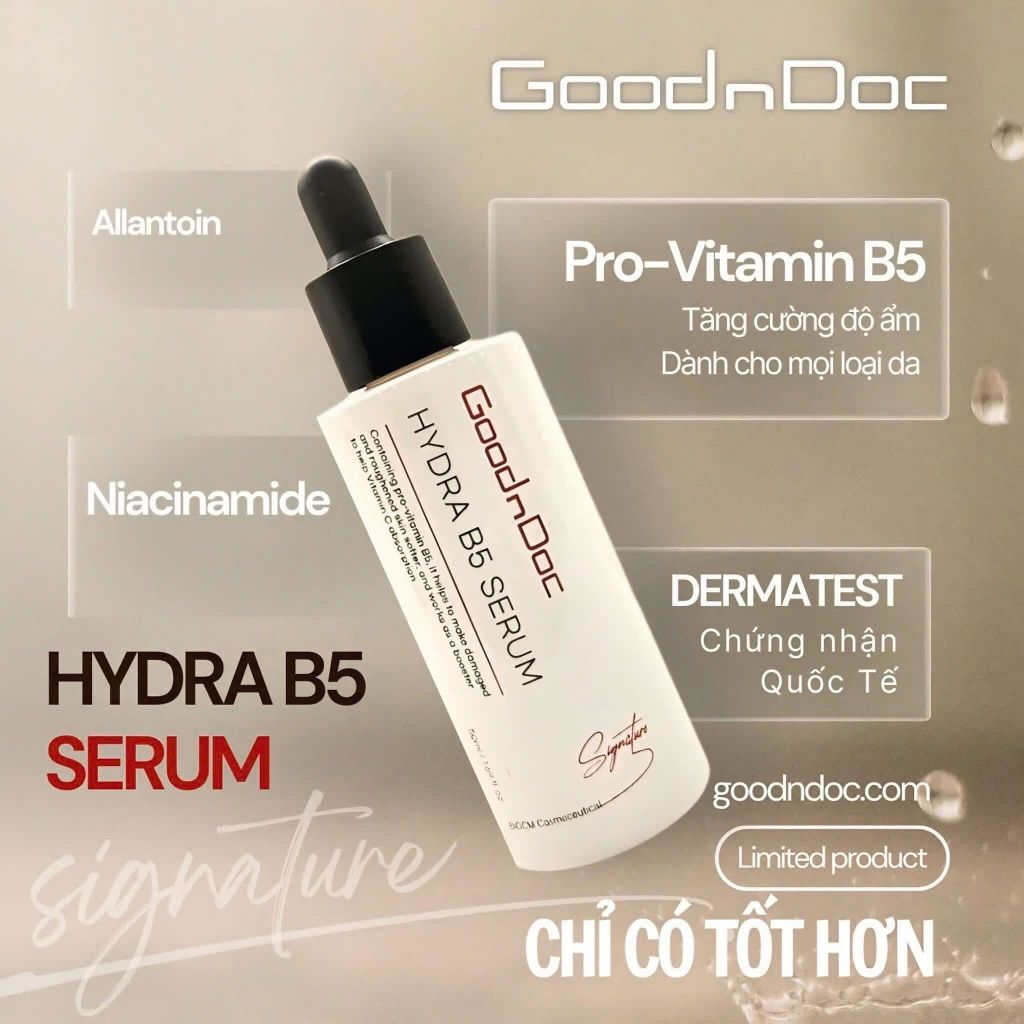 (New)Serum Goodndoc hydra B5 50ml