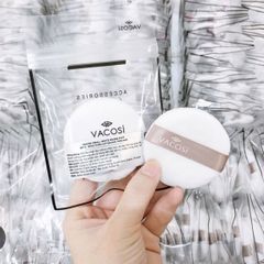 Bông phấn khô Vacosi BP19 tròn nhỏ 1 cái