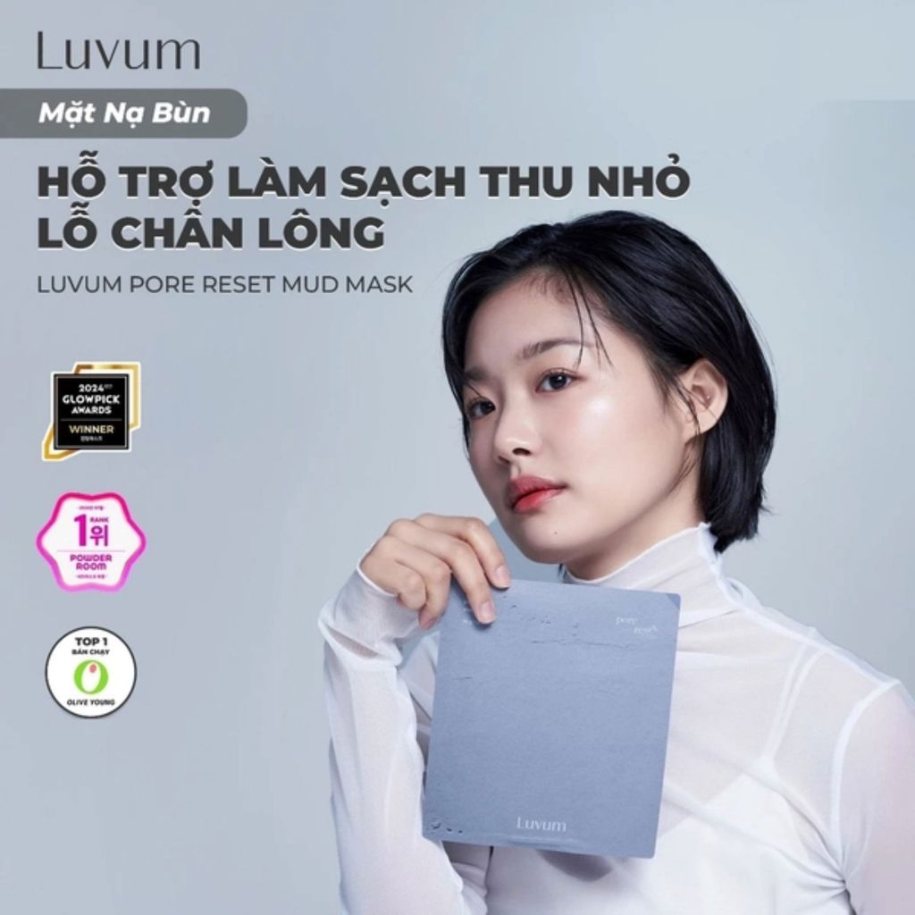 Mặt Nạ Bùn Luvum Pore Reset Mud Mask