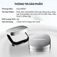 Phấn Phủ Dạng Nén Colorkey Long Langting Oil - Control Airy Powder