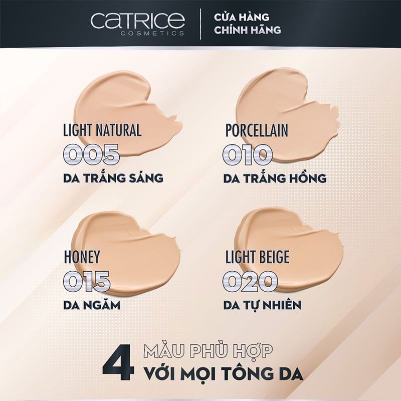 Che Khuyết Điểm  Catrice Camouflage Concealer Liquid Chống Trôi 5ml