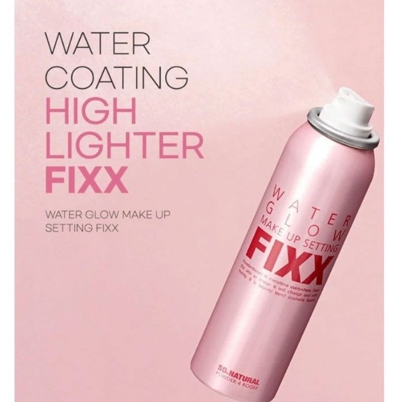 Xịt Makeup So Natural Fixx Water Glow 75ml