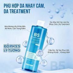 Tẩy Trang Prettyskin B5 Phục Hồi Cho Da 500ml