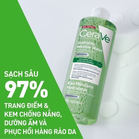 Nước Tẩy Trang Cerave Micellar Water 400ml