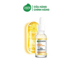Tinh Chất Garnier Bright Complet 30x Vitamin C Booster Serum Sáng Da & Mờ Thâm 30ml