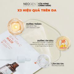 Mặt nạ giấy Neogen Dermalogy real Vitamin C 22%