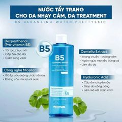 Tẩy Trang Prettyskin B5 Phục Hồi Cho Da 500ml