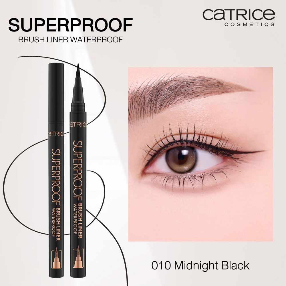 Bút Kẻ Mắt Catrice Superproof Brush Liner Waterproof