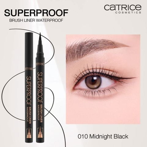 Bút Kẻ Mắt Catrice Superproof Brush Liner Waterproof