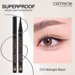 Bút Kẻ Mắt Catrice Superproof Brush Liner Waterproof