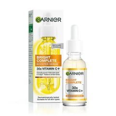 Tinh Chất Garnier Bright Complet 30x Vitamin C Booster Serum Sáng Da & Mờ Thâm 30ml