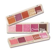 Bảng Phấn Mắt Silkygirl 5 Màu Crunchy Licious