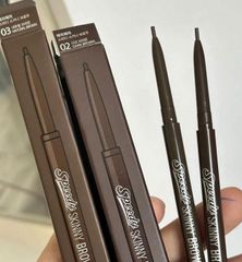 Chì Kẻ Mày Peripera Speedy Skinny Brown