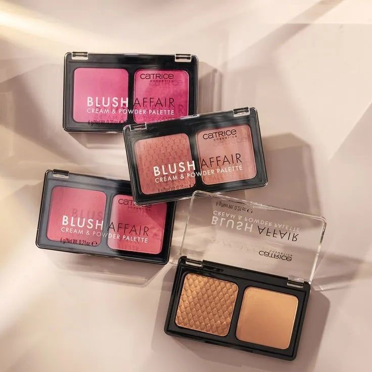 Má hồng kem & phấn Catrice blush affair 6g