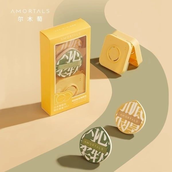 Bộ Bông Mút Trang Điểm Amortals Bonus Points Powder Puff Set