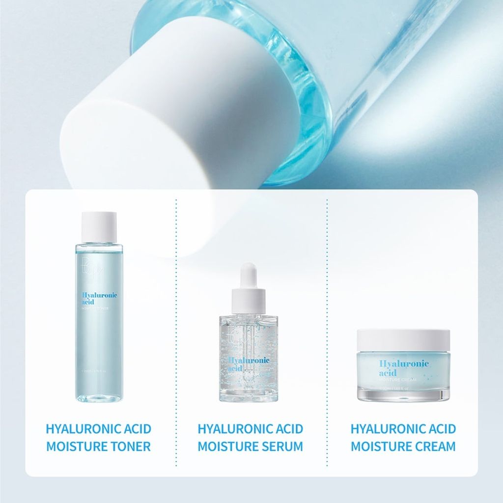 Nước Hoa Hồng B.O.M Hyaluronic Acid Dưỡng Ẩm Da 200ml