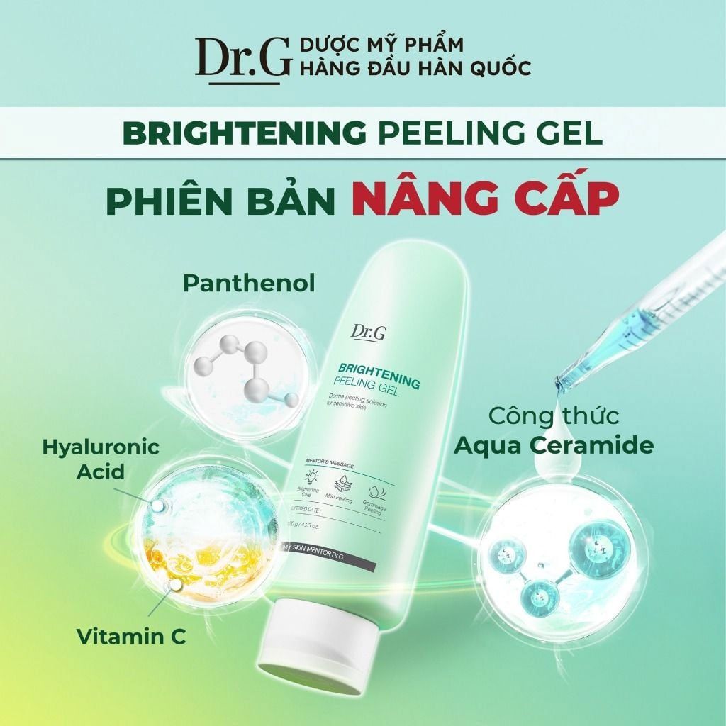 Tẩy Da Chết Dr.G Brightening Peeling Gel 120g