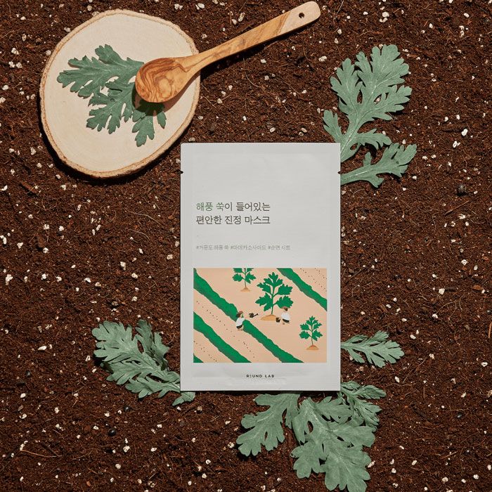 Mặt nạ ngải cứu Round Lab Mugwort Calming