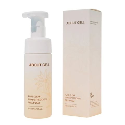 Bọt Tẩy Trang About Cell Pure Clear Makeup Remover Cell Foam 140ml