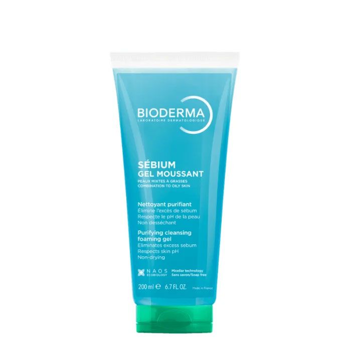 Sữa rửa mặt dạng gel Bioderma sebium