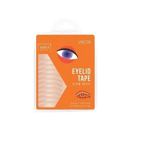 (NEW)Miếng Dán Kích Mí Vacosi Eyelid Tape size S 500 miếng VM11